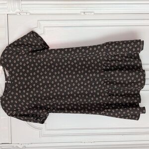 LOFT Floral Short Sleeve Dress